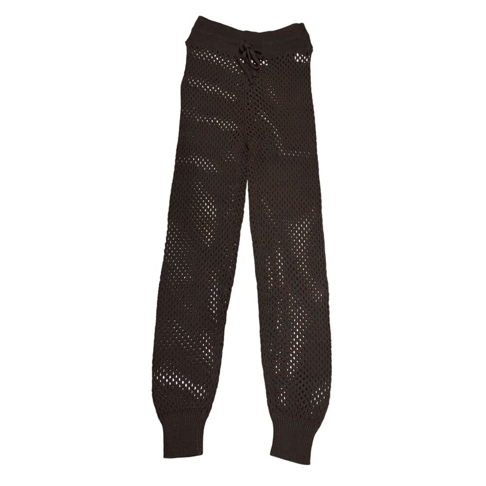 Shondel Crochet Pants in Black